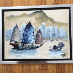 Original Painting “Hong Kong.”